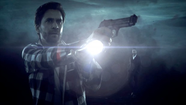 Alan Wake ist wieder mit  Taschenlampe und Pistole bewaffnet.